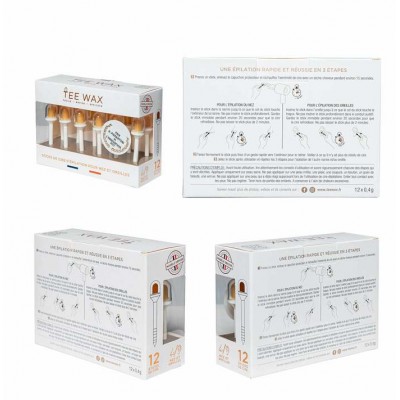 Boîte de 12 Sticks Tee Wax
