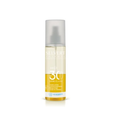 Spray Solaire Corps & Cheveux SPF30 – Selvert...