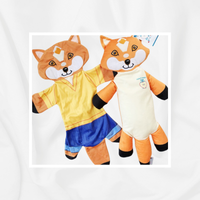 PÉRIC  le renard 4 Lbs et sa housse lavable