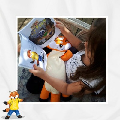PÉRIC  le renard 4 Lbs et sa housse lavable