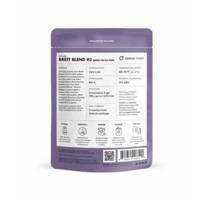 Levure Omega OYL-212 - Brett Blend #3 Bring On Da Funk