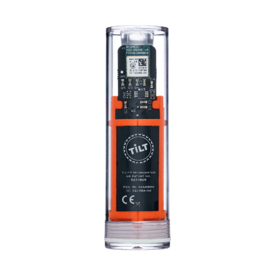 Hydromètre / thermomètre électronique Tilt Hydrometer - Orange