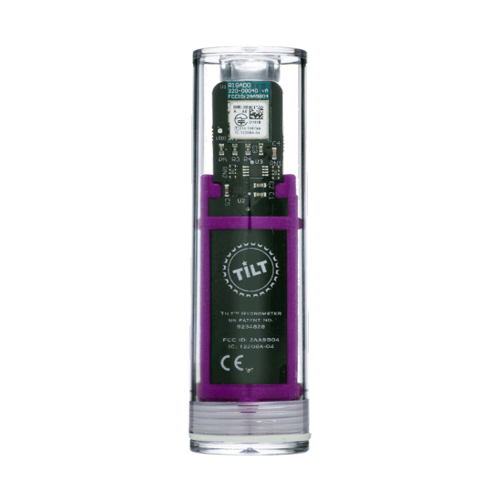 Hydromètre / thermomètre électronique Tilt Hydrometer - Violet