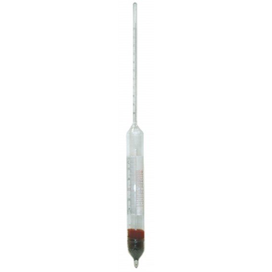 Densimètre (saccharomètre) de 15,5 à 24 °Brix...