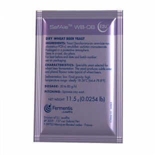 Levure SafAle WB-06 de Fermentis (11,5 g)