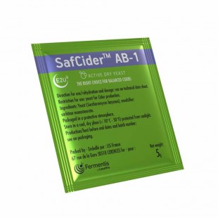 Levure SafCider™ AB-1 de Fermentis (5 g)