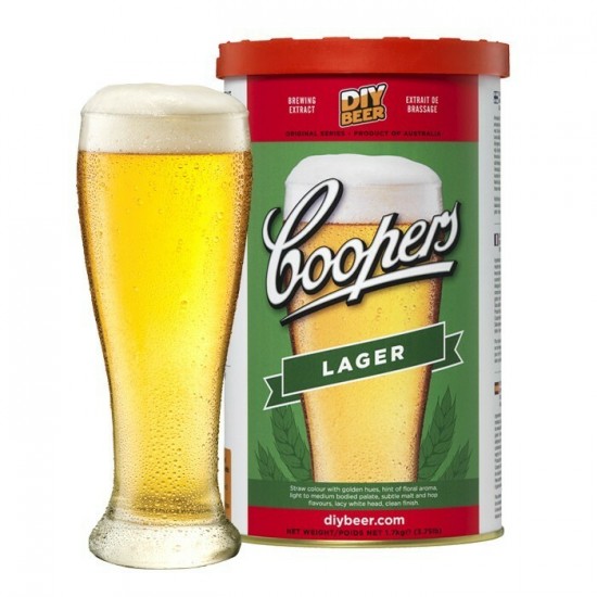  Coopers - Lager 1,7kg - Kit d'extrait de malt