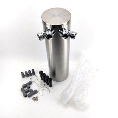 Kegerator KegLand Series X - Avec tour à 4 robinets SS Nukatap 