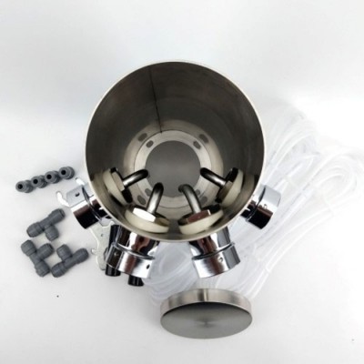 Kegerator KegLand Series X - Avec tour à 4 robinets SS Nukatap 