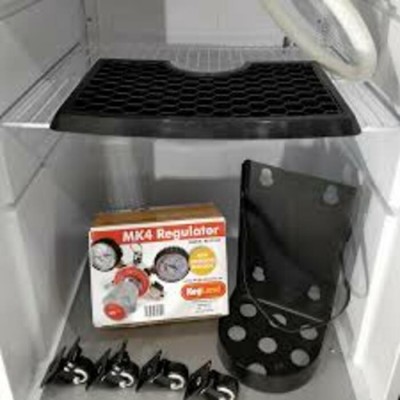 Kegerator KegLand Series X - Avec tour à 4 robinets SS Nukatap 