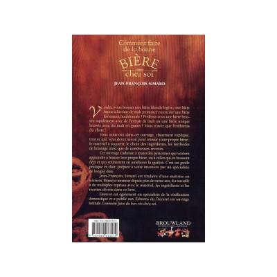 Livre - Et la bière fut!  Ales et Lagers racontées par un brasseur