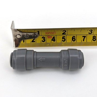 Raccord Duotight (Push-In) anti-retour - 8 mm (5/16") X 8 mm (5/16")