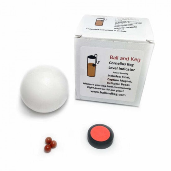 Ball and Keg - Indicateur de niveau du liquide pour keg