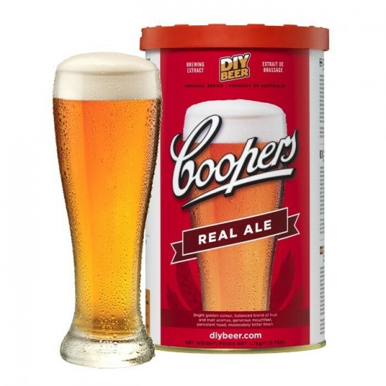 Coopers - Real Ale 1,7kg - Kit d'extrait de malt 