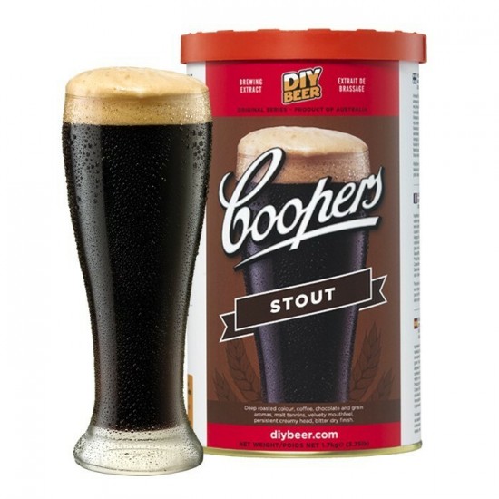 Coopers - Stout 1,7kg - Kit d'extrait de malt 