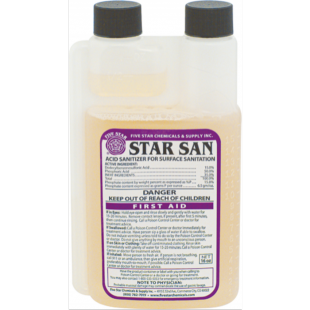 Assainisseur - Star San de Five Star - 16 oz (473...