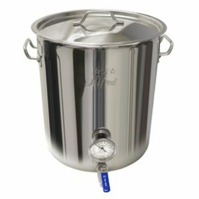 Marmite de brassage Alfred's de 15 gallons - Fond...