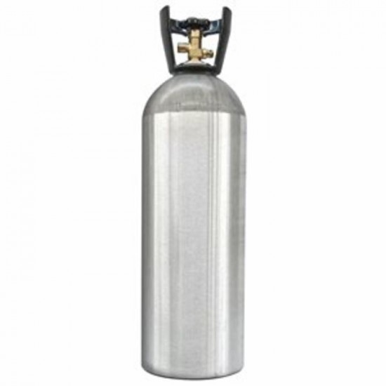 Bonbonne pour 20 lbs de CO2 usagée - Vide avec...