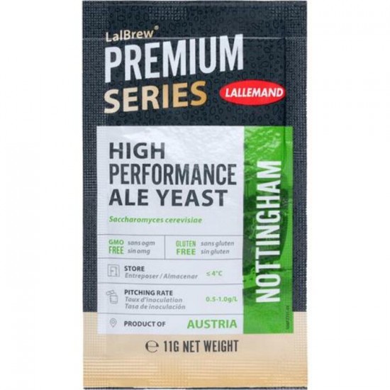 Levure LalBrew Nottingham™ de Lallemand - 11 g