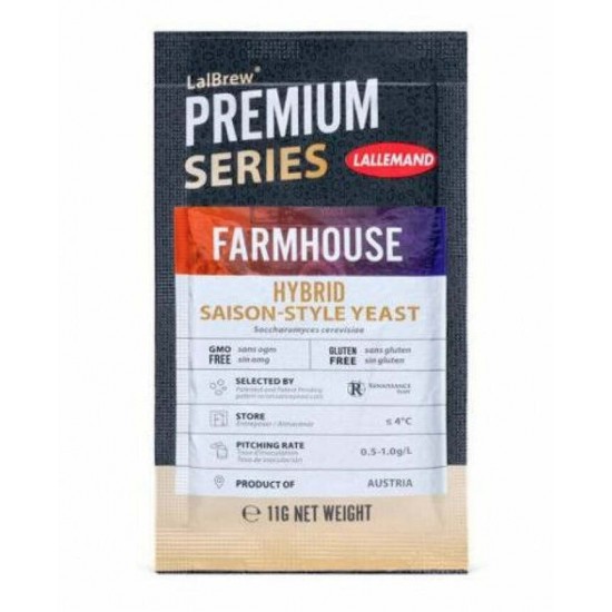 Levure LalBrew Farmhouse™ de Lallemand - 11 g