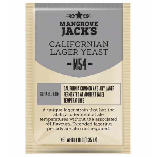 Levure Mangrove Jack's - M54 California Lager - 10...