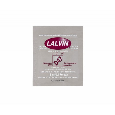 Levure Lalvin : ICV-D47™ (5g)