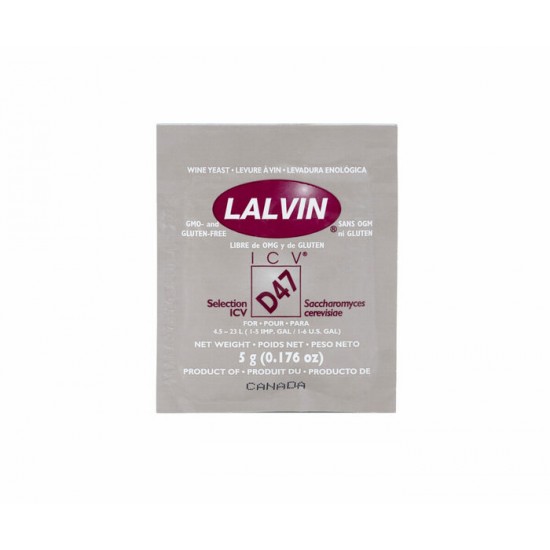 Levure Lalvin : ICV-D47™ (5g)