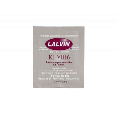 Levure Lalvin : K1-V1116™ (5g)