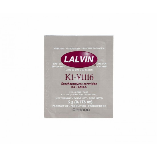 Levure Lalvin : K1-V1116™ (5g)