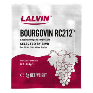 Levure Lalvin : Bourgovin RC212™ (5g)