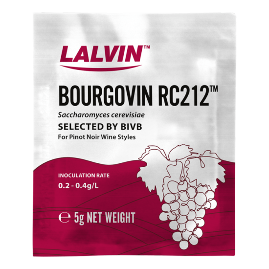 Levure Lalvin : Bourgovin RC212™ (5g)