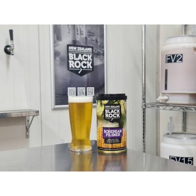 Black Rock Classic Bohemian Pilsner - Kit d'extrait de malt de 1,7 Kg