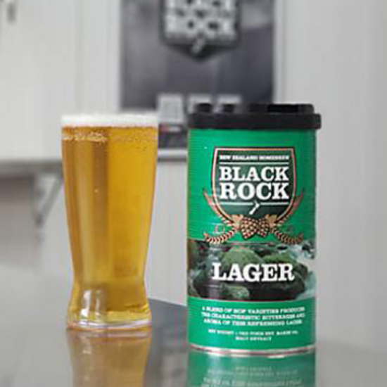 Black Rock Lager - Kit d'extrait de malt de 1,7 Kg