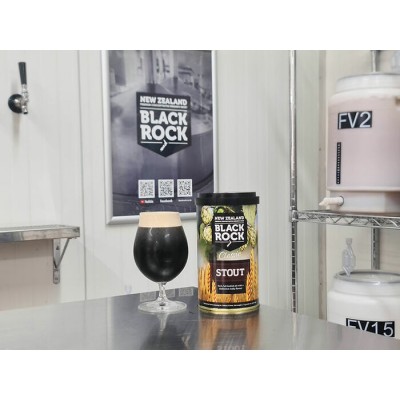 Black Rock Classic Stout - Kit d'extrait de malt de 1,7 Kg