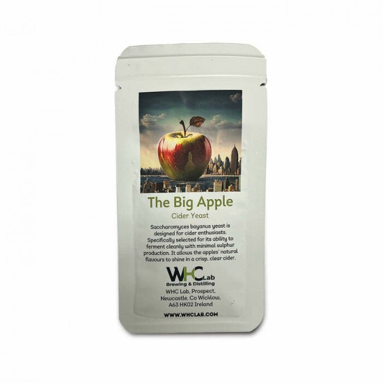 Levure The Big Apple Cider Yeast de WHC Lab - 11 g
