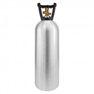 Bonbonne pour 20 lbs de CO2 liquide avec siphon -...