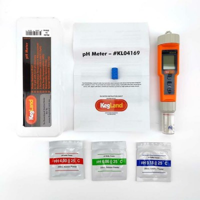 PH-mètre - Pen Style PH Meter de KegLand avec compensateur de température automatique (ATC) 