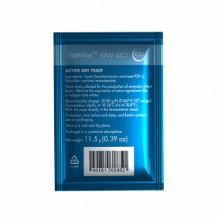 Levure SafAle™ BW-20 de Fermentis (11,5 g)