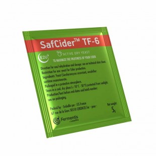 Levure SafCider™ TF-6 de Fermentis (5 g)
