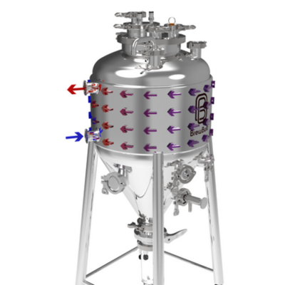 Fermenteur BrewBuilt X3 Jacketed Uni Conical - 14 gallons US (53 L)