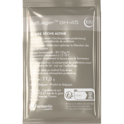 Levure SafLager SH-45de Fermentis (11,5 g)