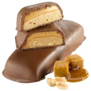 Barres protéinées au caramel fondant et délice...