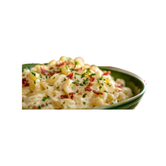 Pâtes carbonara protéinées