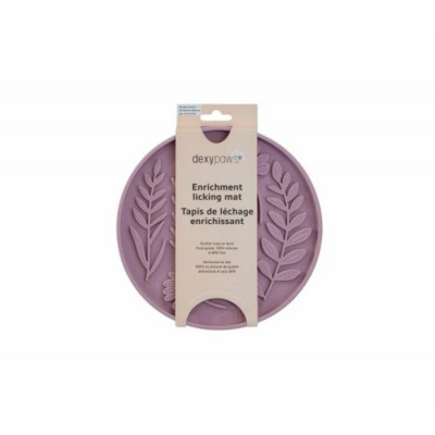 Dexypaws Tapis de Léchage Stimulant en Forme de...