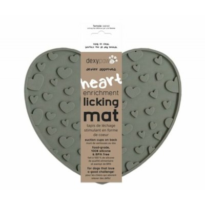 Dexypaws Tapis de Léchage Stimulant en Forme de...