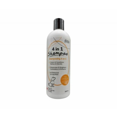 Envirofresh Shampoing pour chien 4 en 1 lait de...