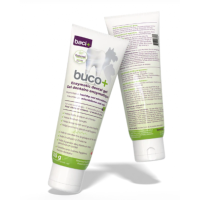 Buco+ Gel dentaire enzymatique 115 g pour chien et...