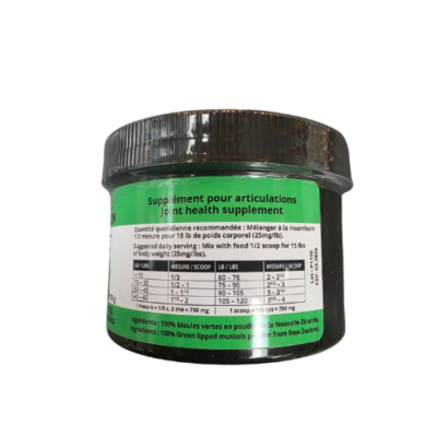 PÜR EVOLUTION moule verte 170 g poudre naturelle pour articulations de chien