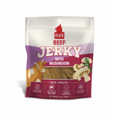 Plato jerky boeuf et champignon pour chien 7 oz