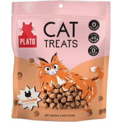 Plato friandises pour chat au poulet 2.5 oz